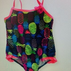 Colorful Pineapple Kids Swimsuit